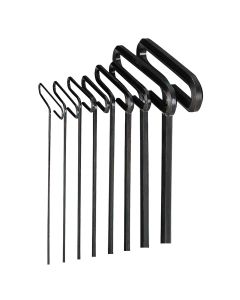 EKL33168 image(1) - Eklind Tool Company HEX KEY SET 8 PC T-HANDLE 6IN SAE 3/32-1/4IN.