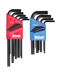 Eklind Tool Company HEX KEY SET 22 PC SAE/METRIC SHORT/LONG