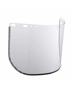SRW29052 image(0) - Jackson Safety Replacement Windows for F30 Acetate Face Shields - Clear - 8" x 15.5" x.040" - E Shaped - Bound