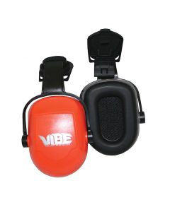 SRW20776 image(0) - Jackson Safety Safe 2 Protection System for Hard Hat - H70 Vibe Series Earmuffs - NRR 22 - Orange - Hard Hat Mount