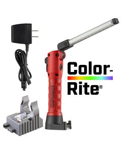 STL74851 image(0) - Streamlight Strion Switchblade 500 Lumen Color-Rite Light Bar Worklight with Smart Charger - Red