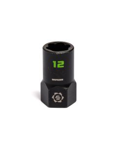 GETXAM12 image(0) - Grip Edge Tools 12mm 1/4" Dr RPT Socket Extractor with FORS (Standard Length)