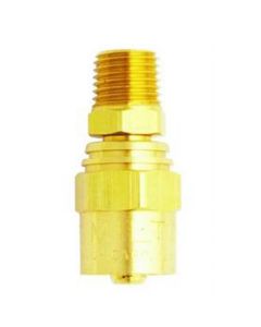 Milton Industries Reusable Hose End, 1/4" x 9/16"