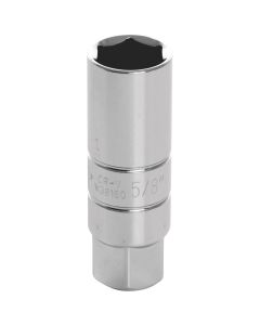 WLMW38160 image(0) - Wilmar Corp. / Performance Tool 3/8" DR X 5/8" SPARK PLUG SOCKET