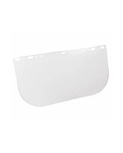 SRW14132 image(0) - Jackson Safety Replacement Windows for F20 Polycarbonate Face Shields - Clear - 8" x 15.5" x 0.060" - Shape E - Unbound