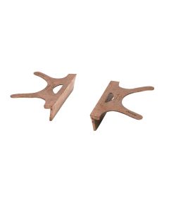 WIL24405 image(0) - Wilton 404-4 - Copper Jaw Caps, 4" Jaw Width