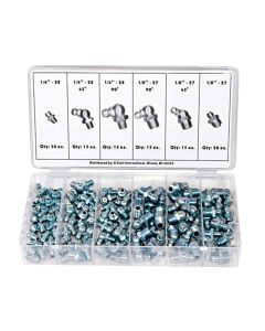 KTI00074 image(0) - 110-pc Hydraulic Grease Fitting Assortment
