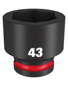 MLW49-66-6381 image(0) - SHOCKWAVE Impact Duty&trade; 3/4"Drive 43MM Standard 6 Point Socket