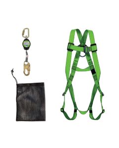 PeakWorks Contractor Kit: Harness, Connector, Carrying Bag