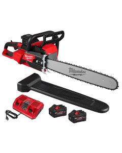 MLW2827-22 image(1) - Milwaukee Tool M18 FUEL 20 Inch Dual Battery Chainsaw Kit