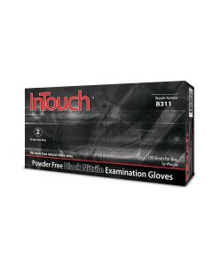 BLGB311-L image(0) - Atlantic Safety Company Powder Free Exam Black 5MIL Nitrile Glove