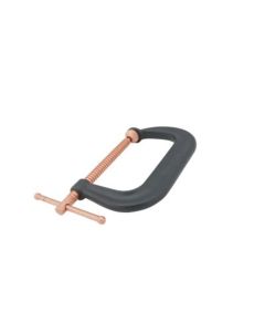 WIL408-P image(0) - Wilton 408P - Spark-Duty Drop Forged C-Clamp, 0 -8-1/4&rdquo; Opening, 4-15/16&rdquo; Throat Depth