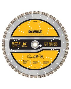 DWTDW47424 image(2) - DEWALT XP4 14" All-Purpose Segmented Diamond Blades