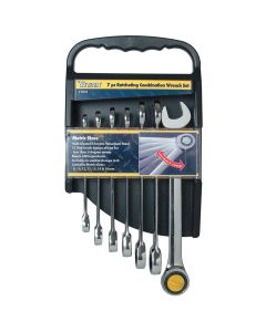 TITAN 7-PC RATCHETING METRIC COMBINATION W