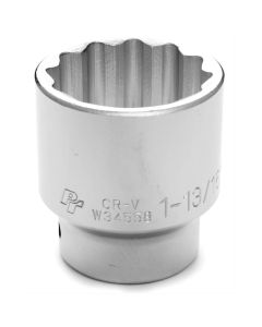 WLMW34558 image(0) - Wilmar Corp. / Performance Tool 3/4" Dr 12pt Std Socket 1-13/1
