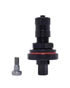 Dill Air Controls BLACK SHORT TPMS VALVE ASSEMBLY