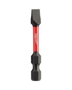 MLW48-32-4158 image(0) - Milwaukee Tool Shockwave 2" Impact Slotted 1/4" Power Bits (25PK)