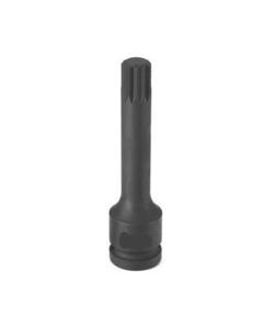 GRE21144S image(0) - Grey Pneumatic 1/2" Drive x M14 Triple Square Driver 4" Length