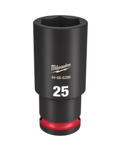 Milwaukee Tool SHOCKWAVE Impact Duty  1/2"Drive 25MM Deep 6 Point Socket