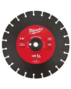 Milwaukee Tool 14" Ductile Iron Segmented