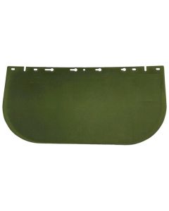 SRWS35020 image(0) - Sellstrom Replacement Windows for 390 Series Face Shields - Dark Green - 8" x 12" x 0.040" - Uncoated
