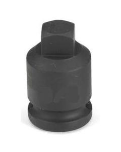 GRE1010PP image(0) - Grey Pneumatic 3/8" Drive x 5/16" Square Male Pipe Plug Socket