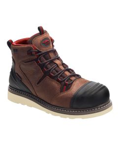 FSIA7506-8M image(0) - Avenger Work Boots Wedge - Men's Boots - Carbon Nano-Fiber Toe - IC|EH|SR - Brown/Black/Tan - Size: 8 - D - (Regular)