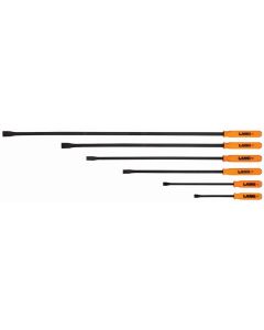 KAS853-6ST image(0) - Lang Tools (Kastar) 6pc Pry Bar Set Sizes consisting of 12", 17", 25", 31". 36" and 45" pry bars