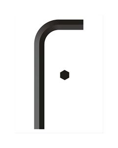 EKL15268 image(1) - Eklind Tool Company 1-1/4" HEX L-KEY LONG
