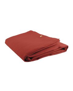 SRW37592 image(0) - Jackson Safety Welding Blanket - Silicone Coated Fiberglass - Weight (per sq. yd.) 32 oz - Thickness 0.04" - Red - 10' x 10'