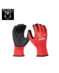 MLW48-73-8630E image(0) - Milwaukee Tool Cut Level 3 Coated Nitrile Dipped Gloves - S