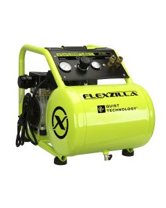 LEGCF10050F image(0) - Legacy Manufacturing Flexzilla&reg; Portable Air Compressor with Quiet Technology&trade;, 1 HP, 5 Gallon, Industrial Grade Pump