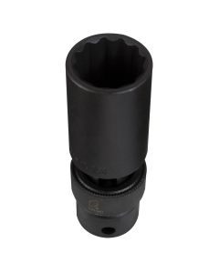 SUN212MZUD image(1) - SUNEX SOC 12MM 1/2D IMP UNIV 12PT DP BLK