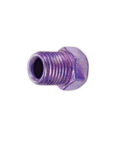 S.U.R.&R. 3/8 Inch-24 Inverted Flare Nut (7/16 Inch Wrench) - 4 Piece