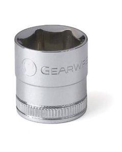 KDT80386 image(0) - GearWrench 3/8 Inch Drive 6 Point Standard Metric Socket 18mm
