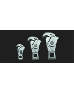 VIMSCF100 image(0) - VIM Tools 3 Piece Spring Loaded Crowfoot Wrench Set (1/4 Inch - 3/8 Inch & 1/2 Inch)