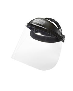 SRW14957 image(0) - Jackson Safety Face Shield - Standard Series - 8" x 15.5" x 0.36" Clear - Model K Ratcheting Headgear