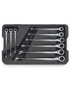 KDT85898 image(1) - GearWrench 9 Piece 72-Tooth 12 Point XL X-Beam Ratcheting Combination SAE Wrench Set