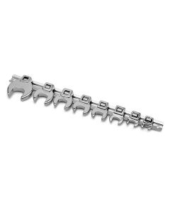 WLMW452 image(0) - Wilmar Corp. / Performance Tool 10 Piece Metric Crowfoot Wrench Set