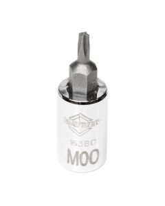 MAY16380 image(1) - Mayhew Mayhew No. 00 Mortorq&reg; Short Insert Socket Bit, 1/4-Inch Drive