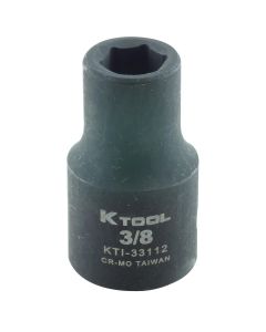 KTI33112 image(0) - K Tool International SOC IMP SAE 1/2 DR 3/8"