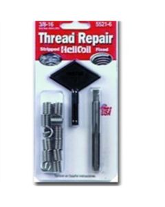 HEL5521-6 image(0) - Helicoil 5521-6 Thread Repair Kit, 3/8-16 UNC