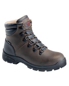 FSIA8225-10.5W image(0) - Avenger Builder Series - Men's Boots - Steel Toe - IC|EH|SR - Brown/Black - Size: 10.5W