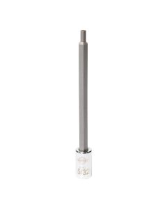 Mayhew Mayhew 5/32-Inch SAE Hex Medium Insert Socket Bit, 1/4-Inch Drive