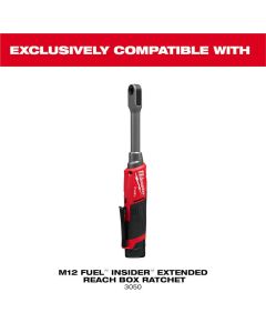 MLW49-16-1667 image(2) - Milwaukee Tool INSIDER Box Ratchet 1/4" Anvil Adapter