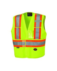 SRWV1021061U-23XL image(0) - Pioneer Pioneer - Safety Tear-Away Vest  - Hi-Vis Yellow/Green - Size 2XL/3XL