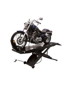 ATEHT-ACL image(0) - Atlas Automotive Equipment ACL Motorcycle Air Operated Motorcycle Lift with Roller Plate 1,000 lb. Capacity (WILL CALL)