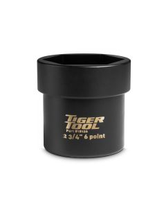 TIG18126 image(0) - Tiger Tool 2-3/4" 6 POINT AXLE NUT SOCKET