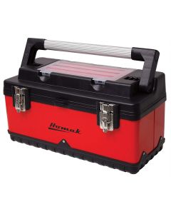 Homak Manufacturing 20" Metal and Plastic Hand-Carry Toolbox Red