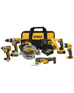 DeWalt 20V MAX* XR 6-Tool Combo Kit